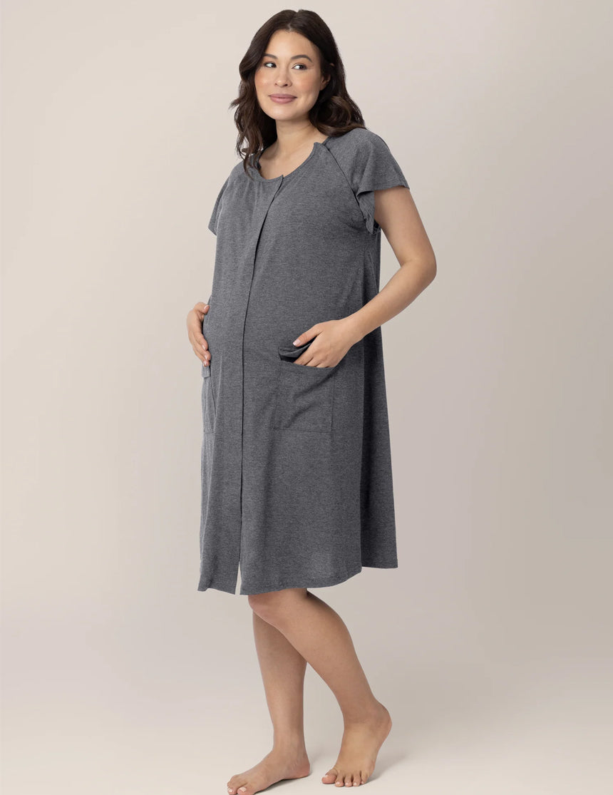 Labor and Delivery Gown - milk & baby