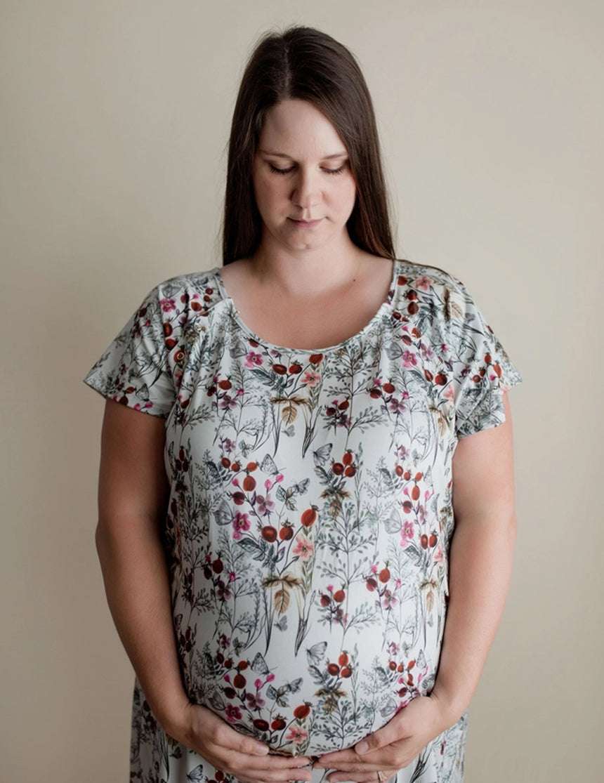 Mommy & Baby Hospital Bundle | Floral | Milk & Baby