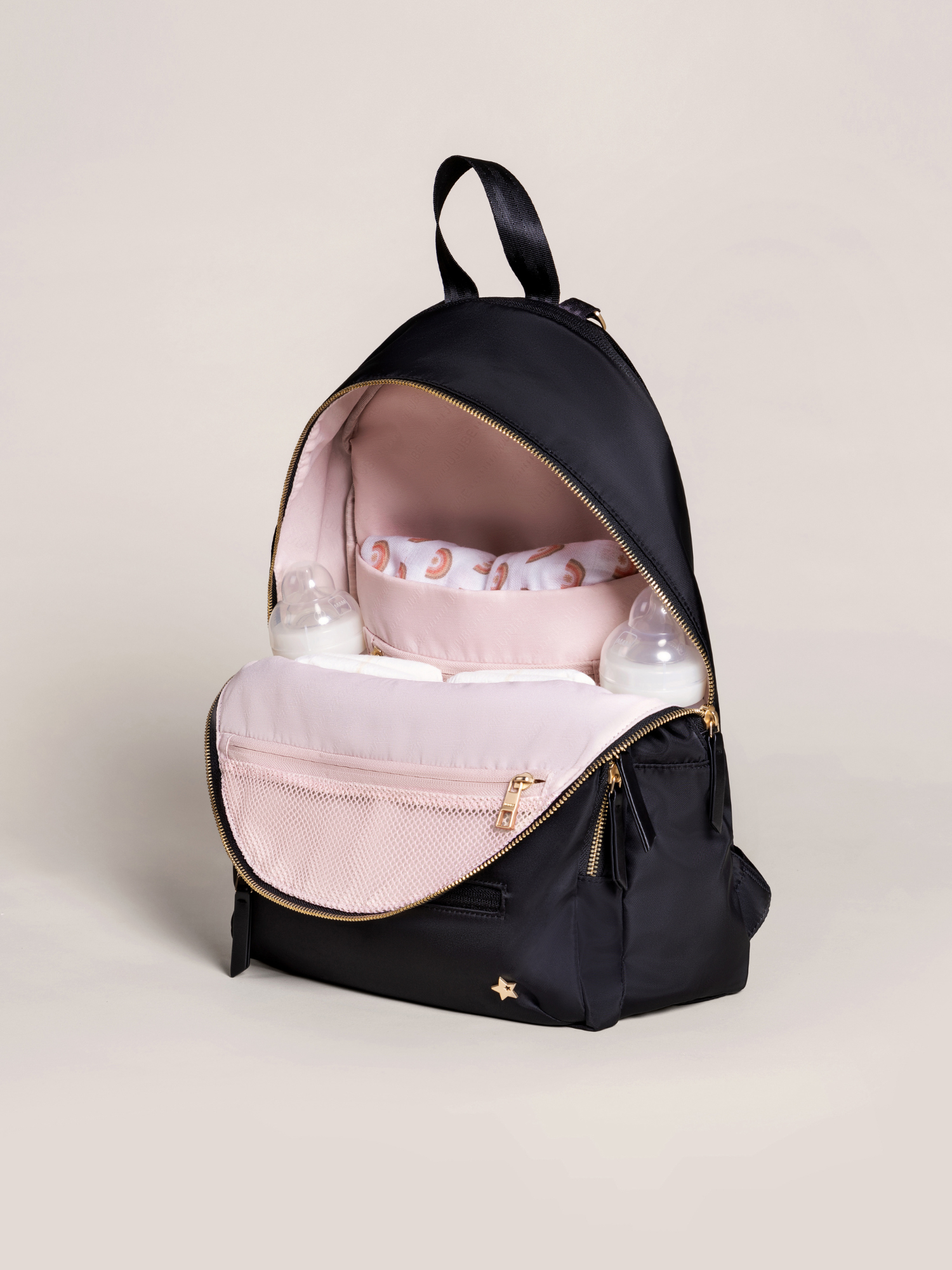 Everyday Diaper Backpack - Black | Milk & Baby