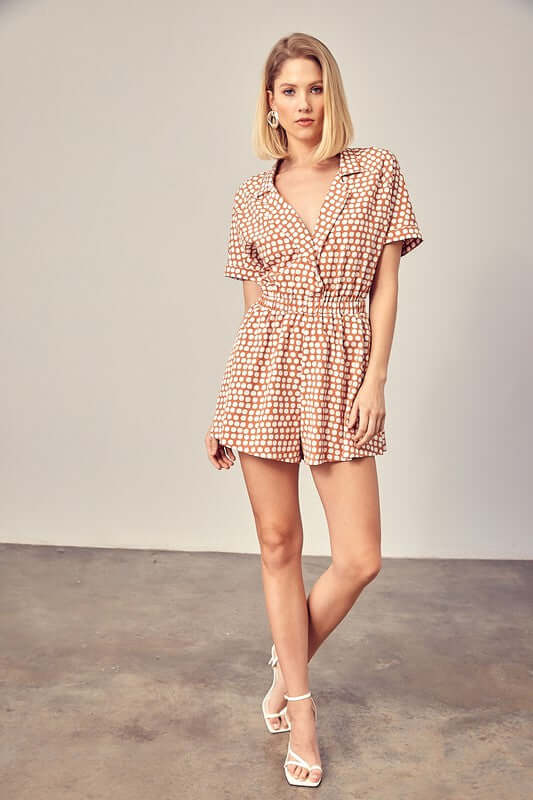 Polka Dot Romper | Milk & Baby