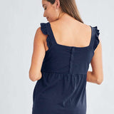 Grace Labor & Nursing Nightgown | Navy | Milk & Baby