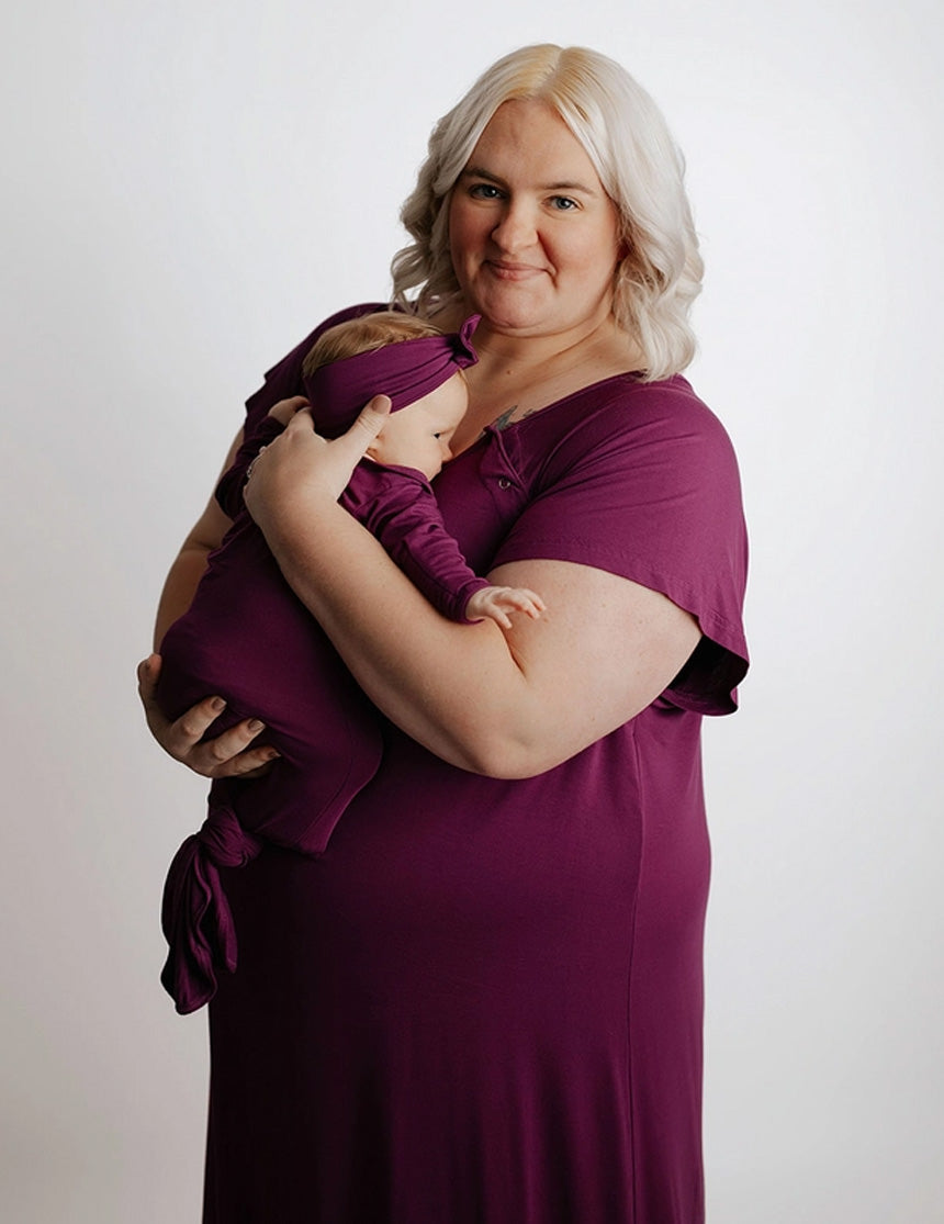 Mommy & Baby Knotted Gown Hospital Bundle