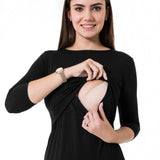 Grace Maternity/Nursing Dress Milk & Baby