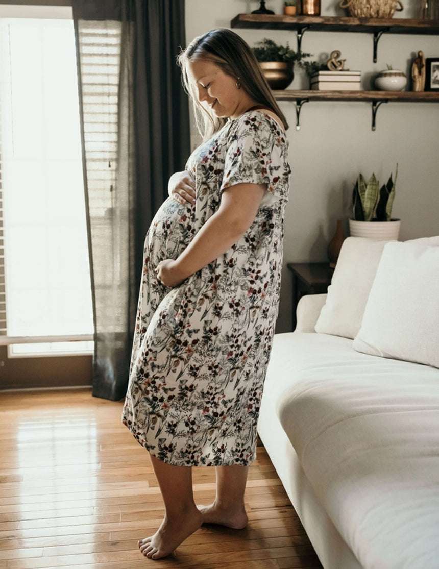 Mommy & Baby Hospital Bundle | Floral | Milk & Baby