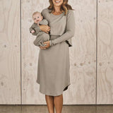 Leah Maternity & Nursing Nightgown + Matching Newborn Gown | Milk & Baby