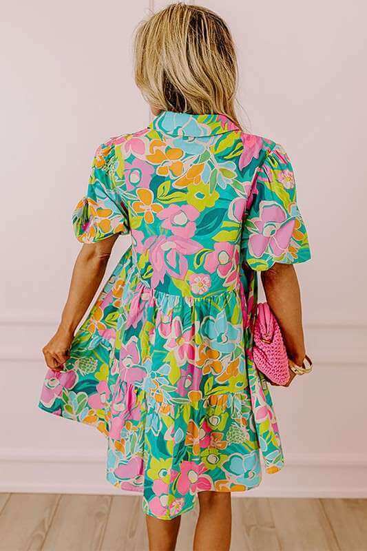 Becky Buttoned Dress | Milk & Baby