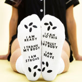 Birthing Affirmation Hospital Socks | Milk & Baby