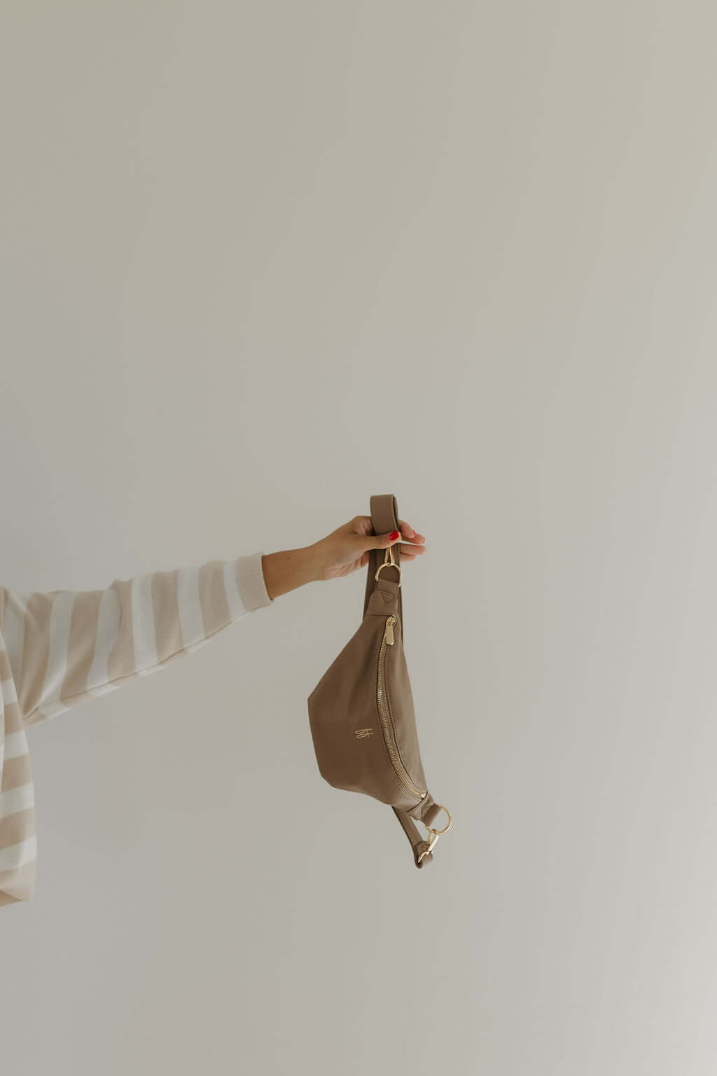 ff Belt Bag | Taupe | Milk & Baby