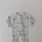 Butterflies | Bamboo Zip Pajamas | Milk & Baby