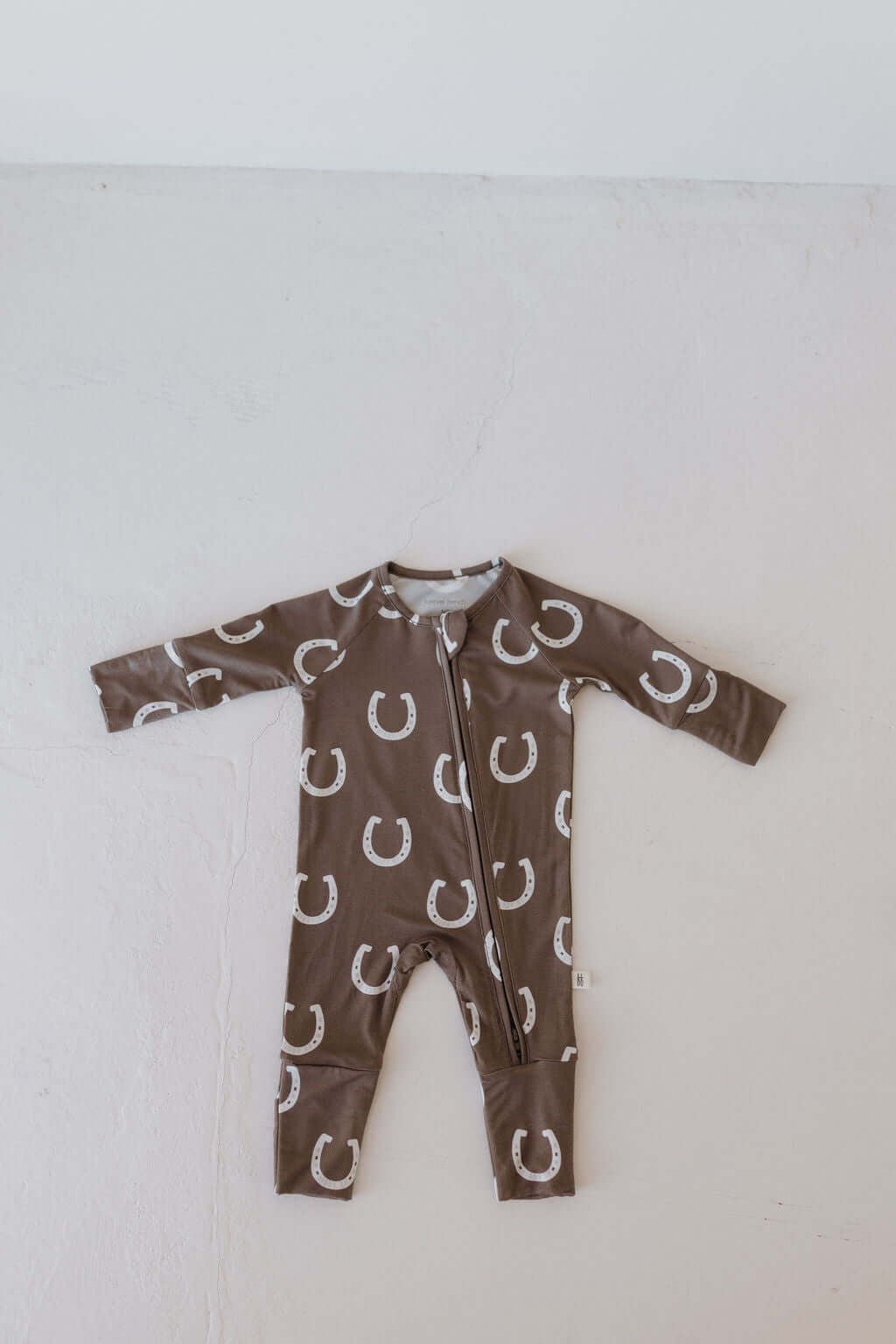 Giddy Up | Bamboo Zip Pajamas | Milk & Baby