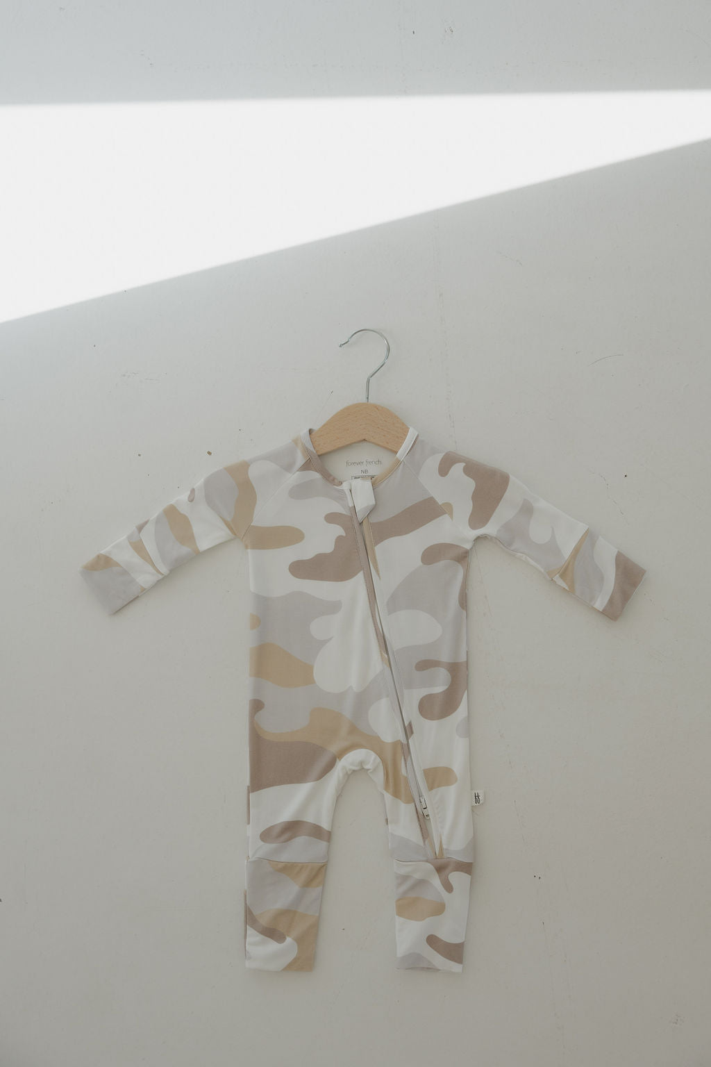 Camo 2.0 | Bamboo Zip Pajamas | Milk & Baby