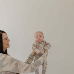Camo | Bamboo Zip Pajamas | Milk & Baby