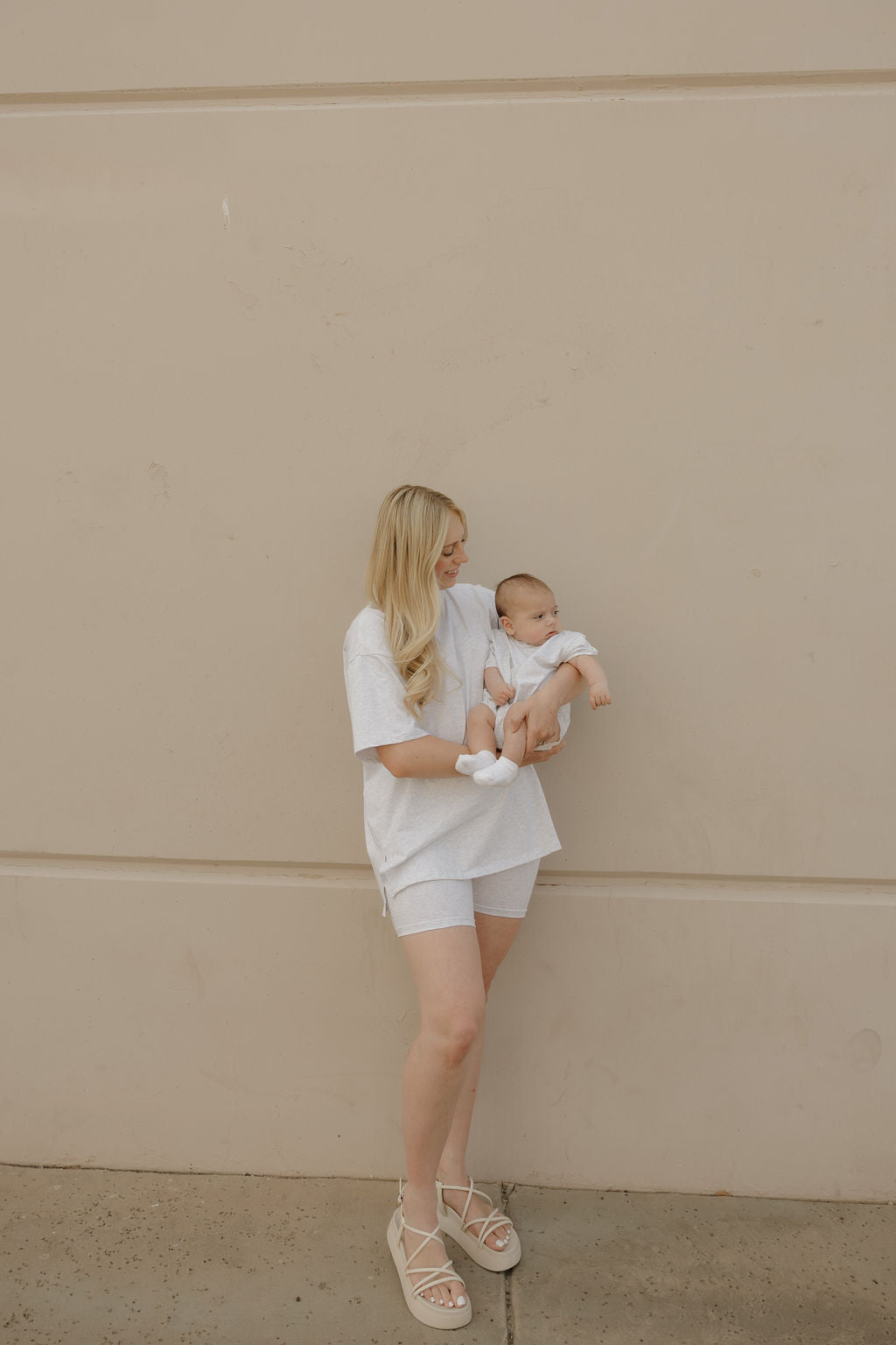 Heather | Short Sleeve Romper | Milk & Baby