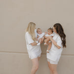 Heather | Short Sleeve Romper | Milk & Baby