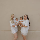 Heather | Short Sleeve Romper | Milk & Baby