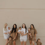 Heather | Short Sleeve Romper | Milk & Baby