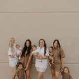 Heather | Short Sleeve Romper | Milk & Baby