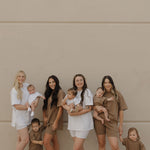 Heather | Short Sleeve Romper | Milk & Baby