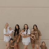 Heather | Short Sleeve Romper | Milk & Baby