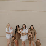 Heather | Short Sleeve Romper | Milk & Baby