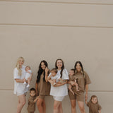 Heather | Short Sleeve Romper | Milk & Baby