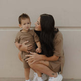 Patina | Women's Short Set | Milk & Baby