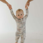 Camo | Bamboo Zip Pajamas | Milk & Baby