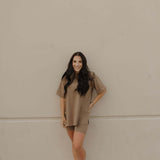 Patina | Women's Short Set | Milk & Baby