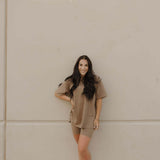 Patina | Women's Short Set | Milk & Baby