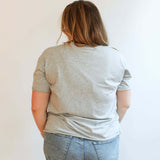 Relaxed Fit Zip Breastfeeding Tee | Milk & Baby