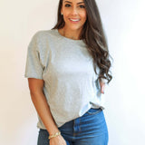 Relaxed Fit Zip Breastfeeding Tee | Milk & Baby