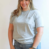 Relaxed Fit Zip Breastfeeding Tee | Milk & Baby