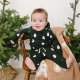 Snowman Hooded French Terry Set | Milk & Baby