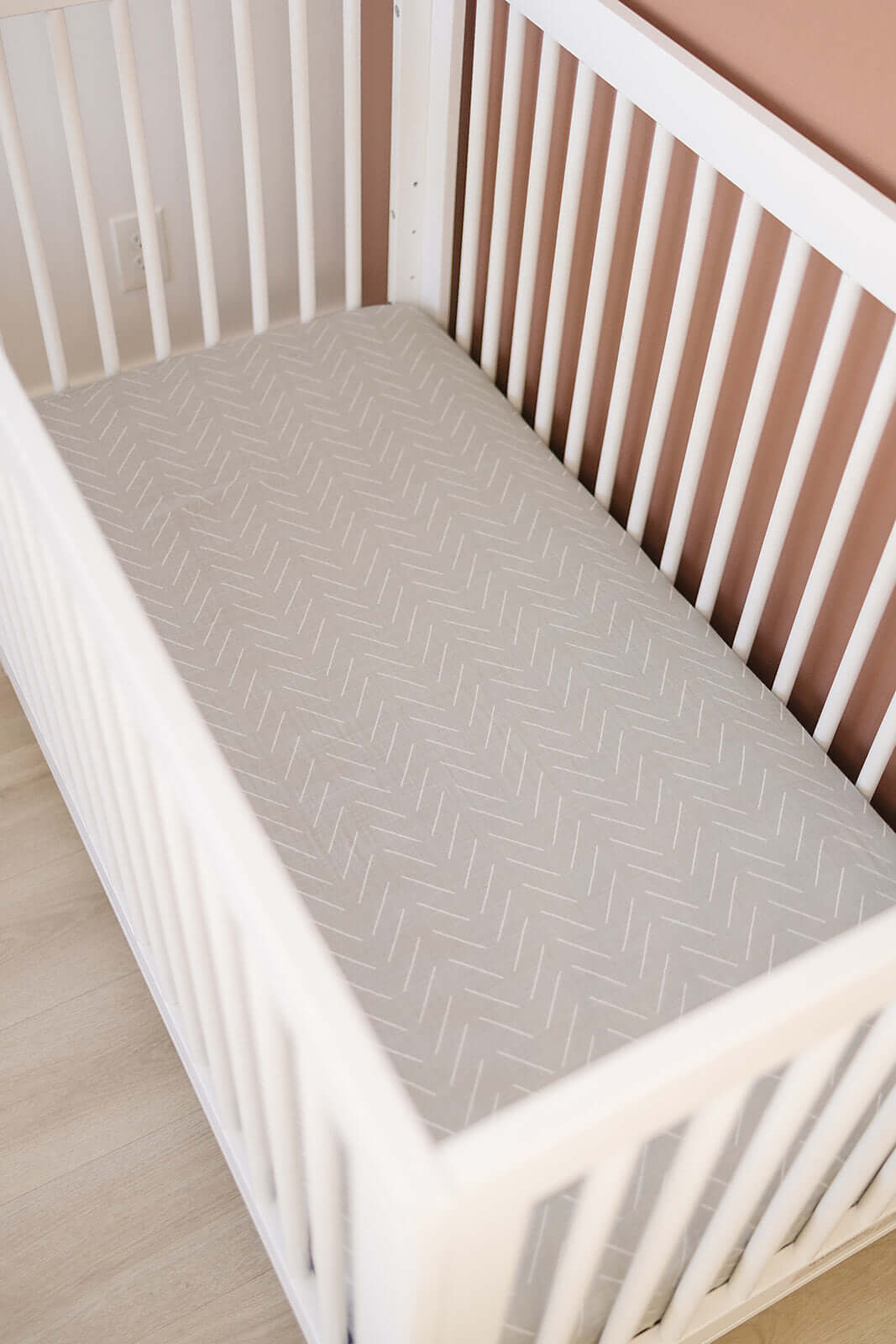 Desert Sage Muslin Crib Sheet | Milk & Baby