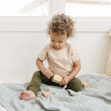Desert Sage Muslin Quilt | Milk & Baby
