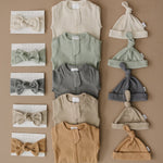 Sage Organic Cotton Ribbed Zipper | Milk & Baby