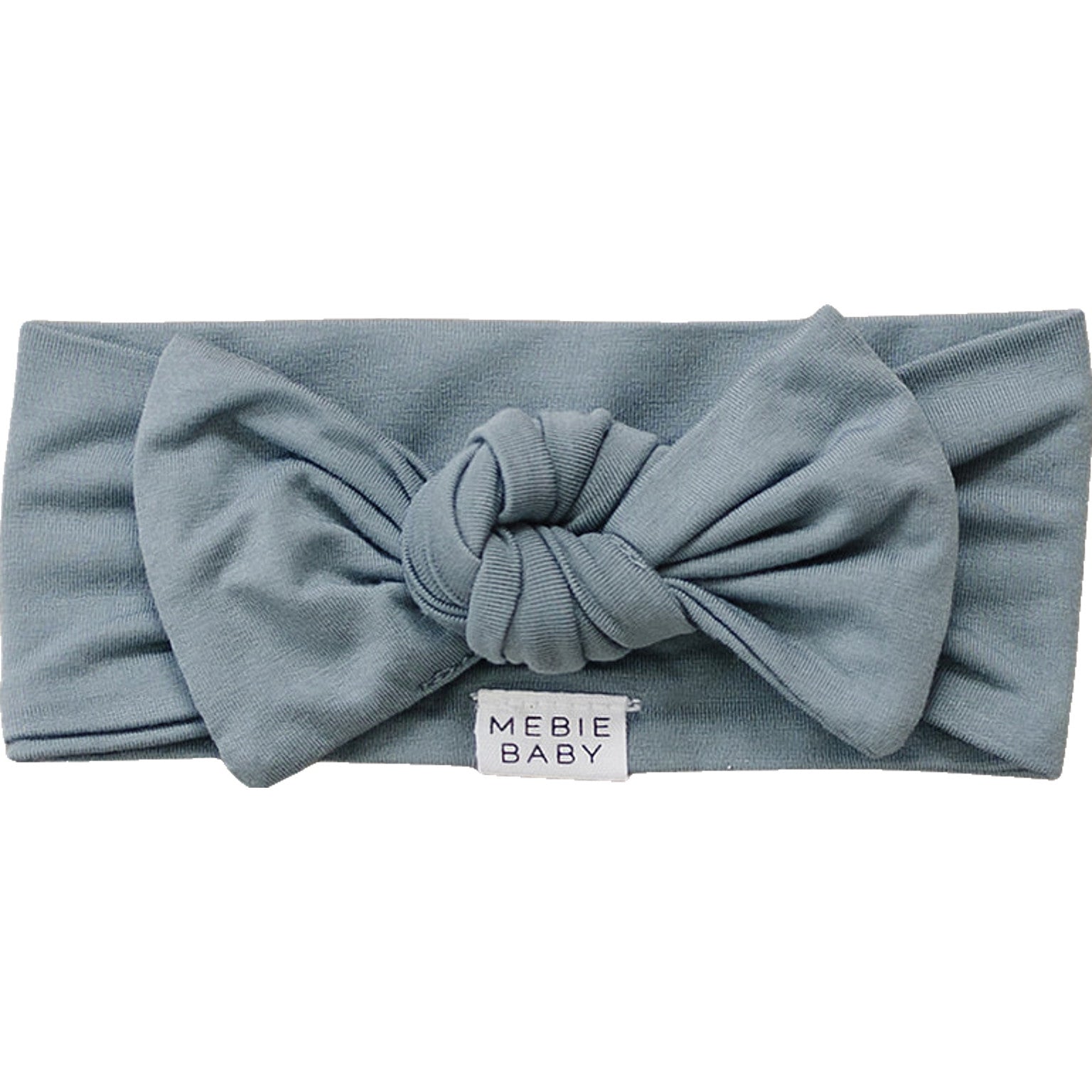 Dusty Blue Bamboo Head Wrap | Milk & Baby