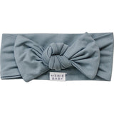 Dusty Blue Bamboo Head Wrap | Milk & Baby
