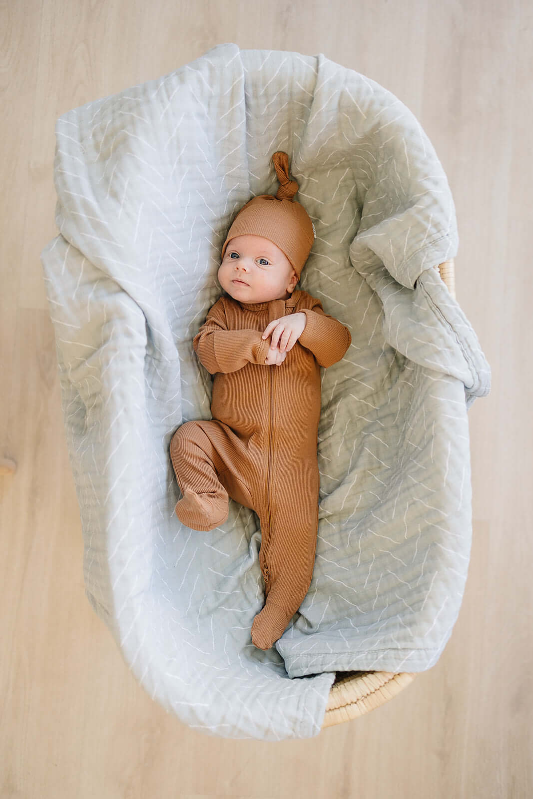 Desert Sage Muslin Quilt | Milk & Baby
