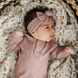 Dusty Rose Bamboo Head Wrap | Milk & Baby