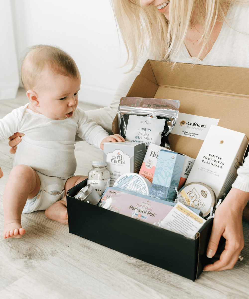Deluxe Postpartum Recovery Box | Milk & Baby