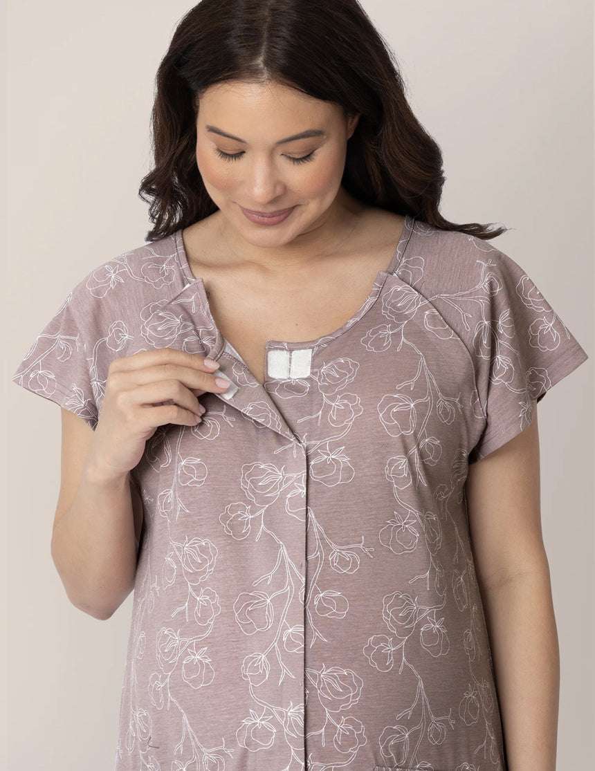 Universal Labor and Delivery Gown | Lilac Bloom Milk & Baby