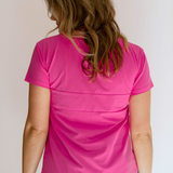 Full Zip Breastfeeding Tee | Milk & Baby