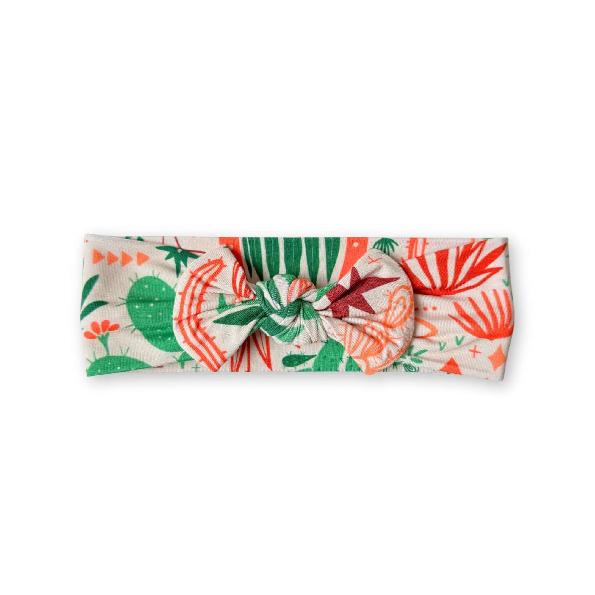 The SoftKnot Bow | Desert Cactus Vibes | "Mama, I Wished for You" | Milk & Baby