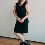 Little Breastfeeding Dress | Black | Milk & Baby