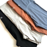 AXK CORE Maternity Bike Short | Light Gray | Milk & Baby