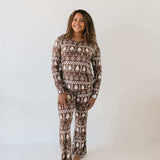 Forever Fair Isle | Women's Bamboo Pajamas | Milk & Baby