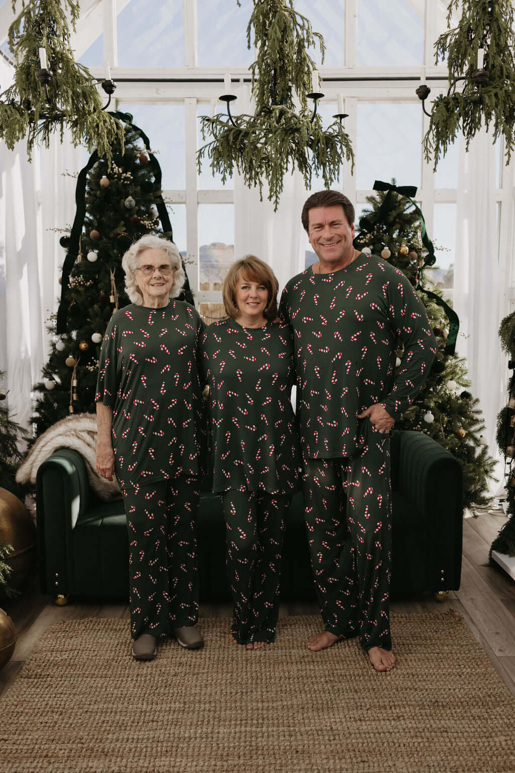 Men's Bamboo Pajamas | Candy Cane Lane 2024 | Milk & Baby