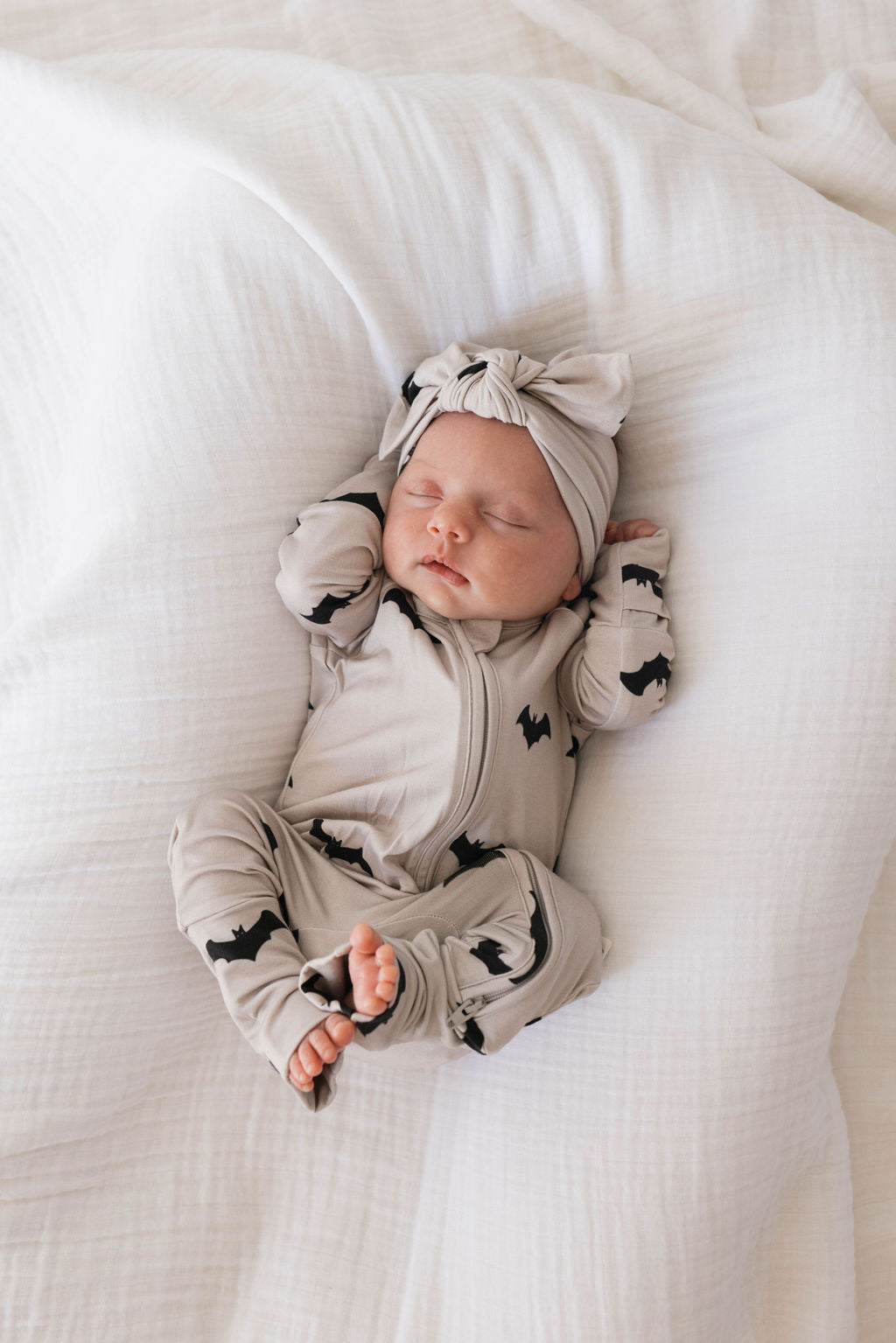 It's Bats! | Bamboo Zip Pajamas | Milk & Baby