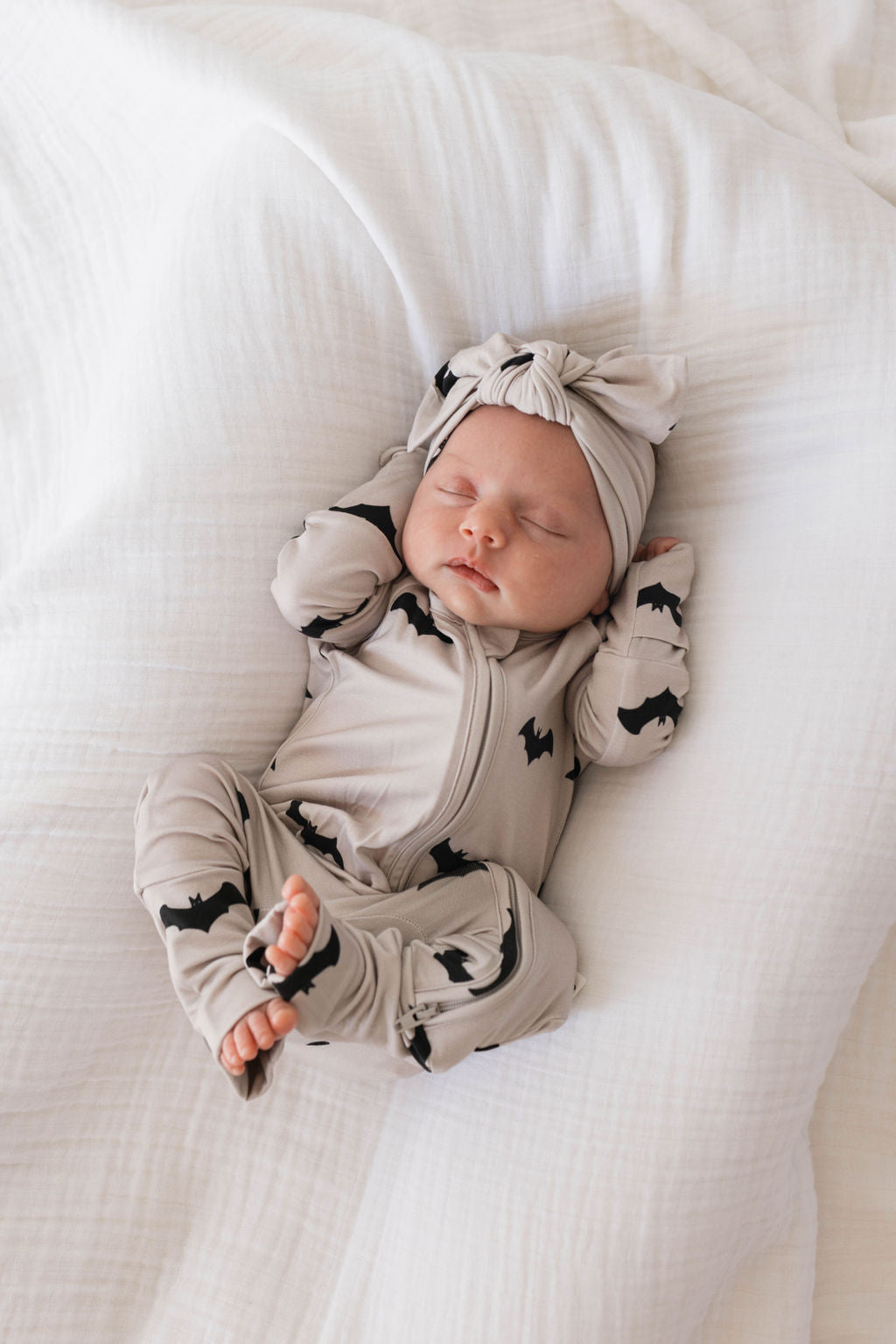 It's Bats! | Bamboo Zip Pajamas | Milk & Baby